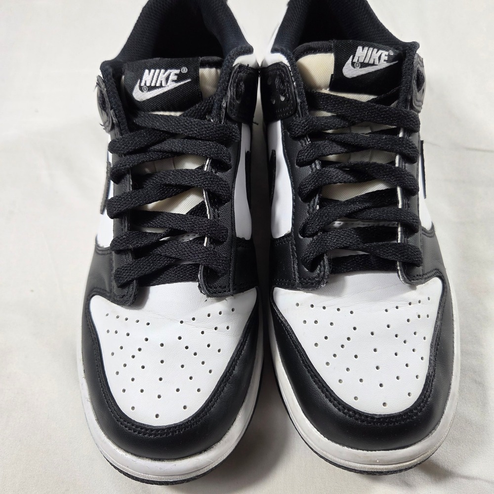 Nike Dunk Low Panda Black and white Sneakers 6.5Y equal to W8, M6.5